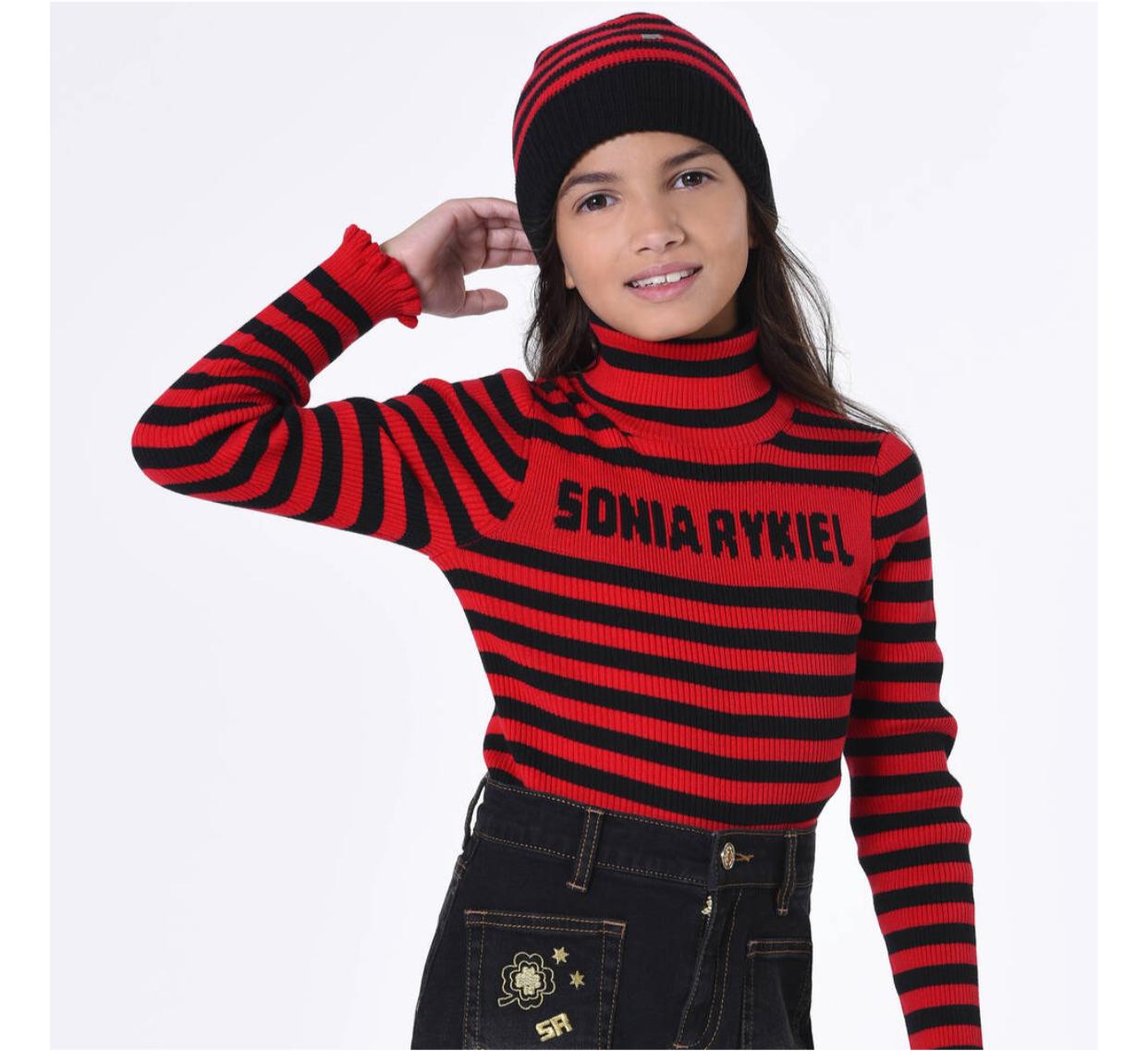 Sonia Rykiel Mini Me Striped Turtle Neck Sweater