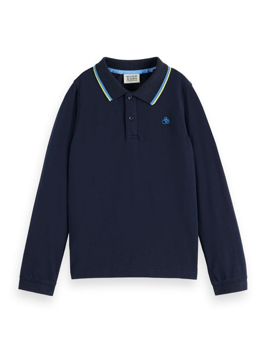 Scotch & Soda LS Pique Polo