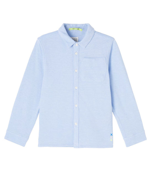 Scotch & Soda LS Two Tone Shirt