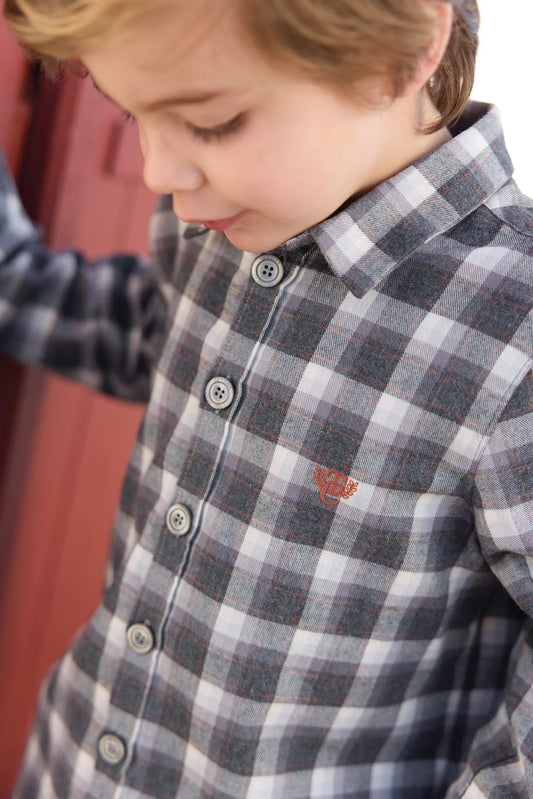 Tartine LS Plaid Button Up Shirt