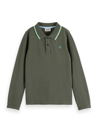 Scotch & Soda LS Pique Polo