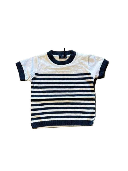 Manuell & Frank Striped Knit T-shirt