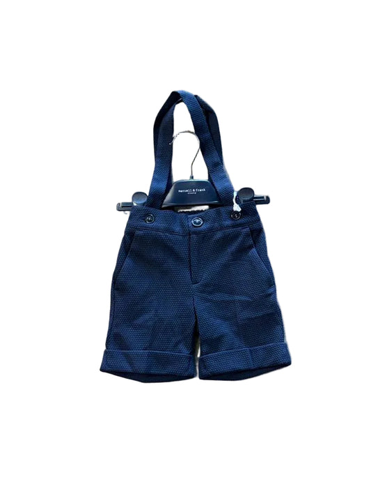 Manuell & Frank Textured Suspender Pants