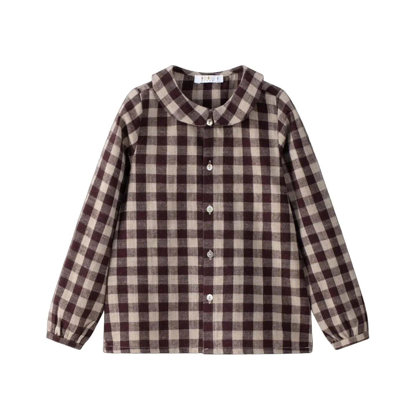 Coco Blanc Plaid Button Up Shirt