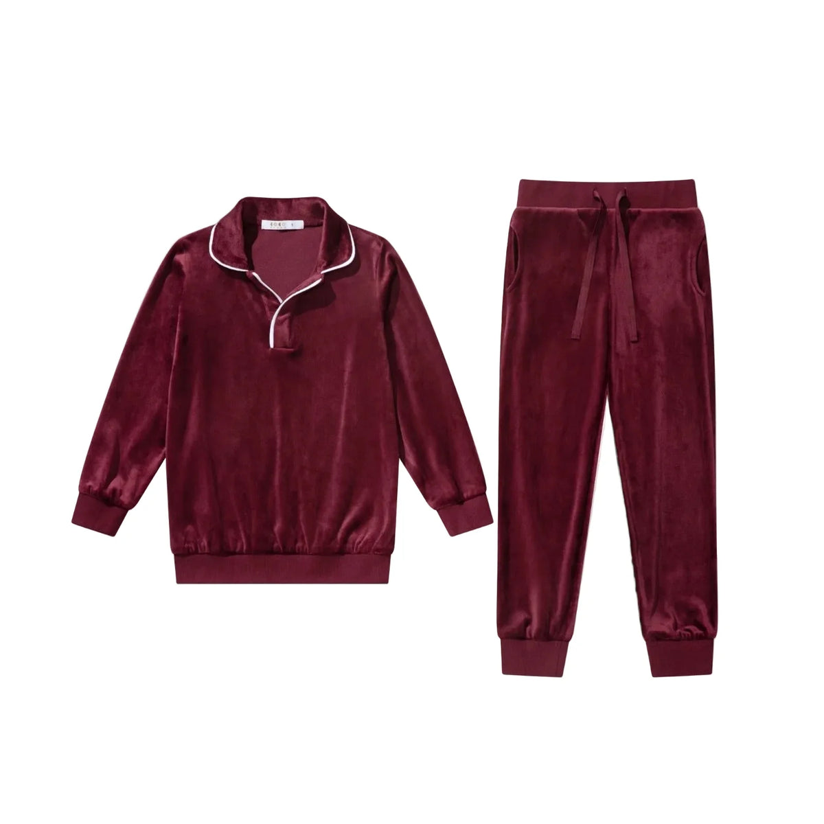 Coco Blanc Velour Pajama