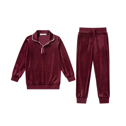Coco Blanc Velour Pajama