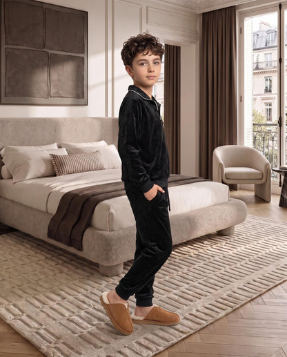 Coco Blanc Velour Pajama