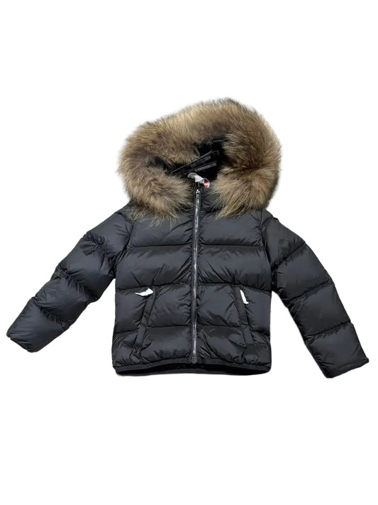 Colmar Girl's Fur Hooded Down Jacket