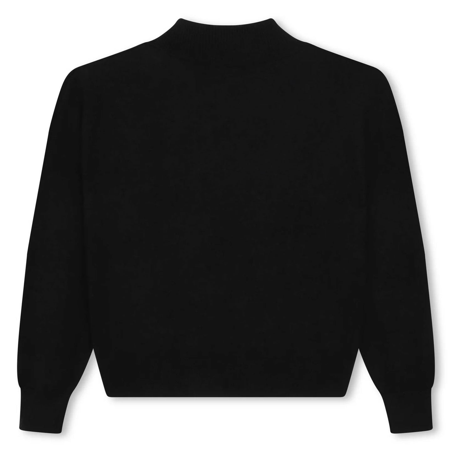 Karl Lagerfeld Mocked Neck KL Logo Sweater