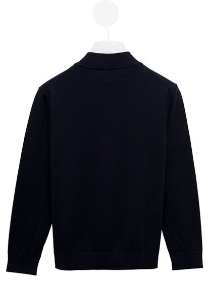 Armani Junior Boys Zip Cardigan