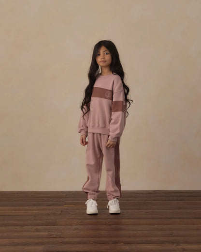 Rylee + Cru Paneled Sweatpant