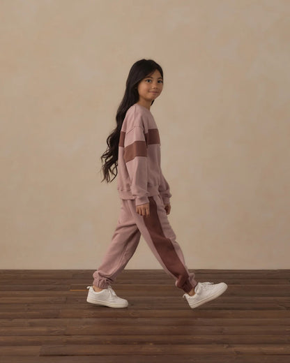 Rylee + Cru Paneled Sweatpant