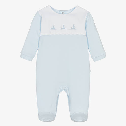 Purete du Babe Embroidered Boats Footie