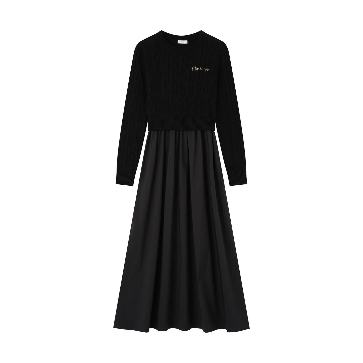 Coco Blanc Cabled Robe