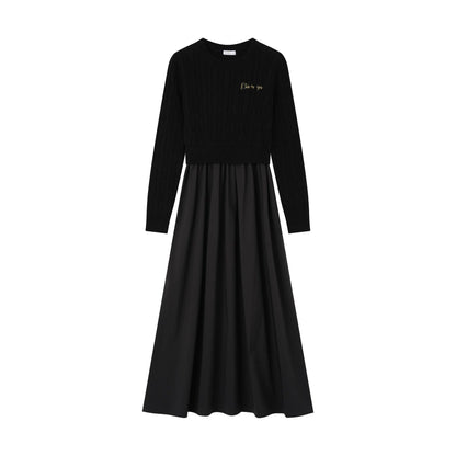 Coco Blanc Cabled Robe