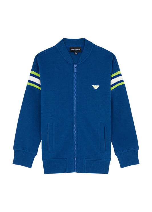 Armani Junior Zip Up Track Jacket w/ Arm Banding