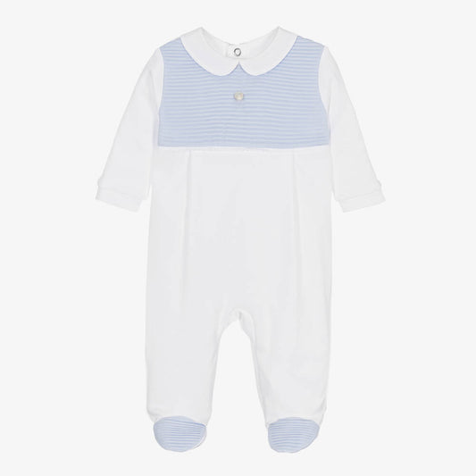 Purete du Babe Pleated Front Collar Footie