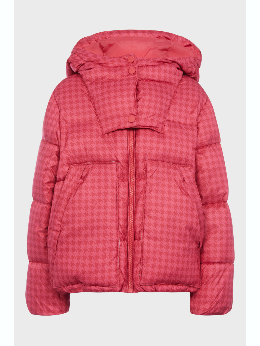 Armani Junior Girls Hooded Puffy Jacket