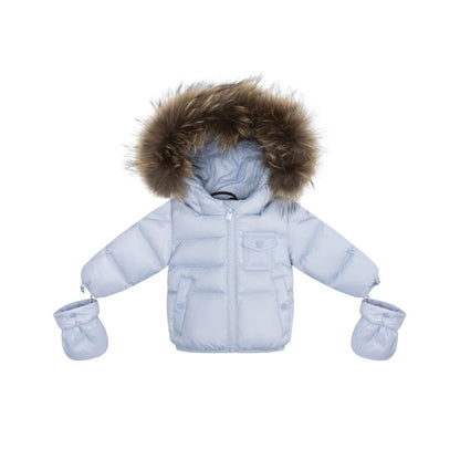 Ellabee Bella Infant Fur Down Jacket