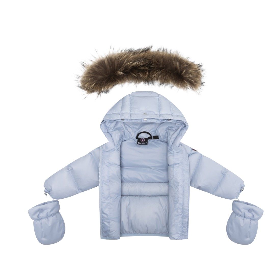 Ellabee Bella Infant Fur Down Jacket