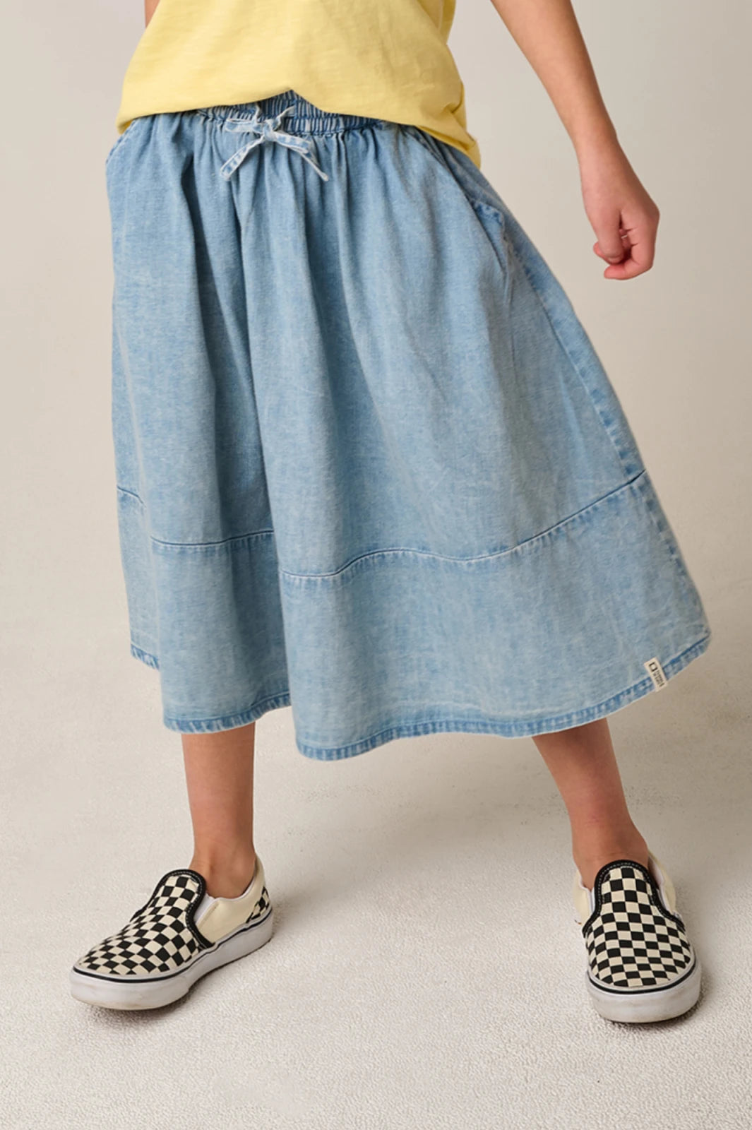 Tumble N Dry Piron Denim Skirt