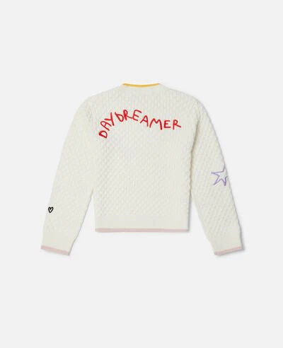 Stella McCartney Girls 'Magic' Daydreamer Scribble Sweater