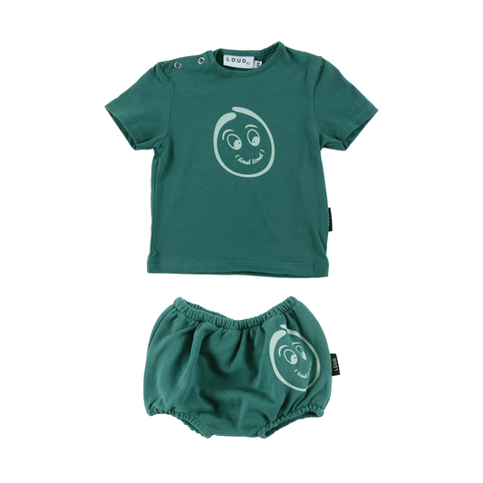 Loud Apparel Puuawi Wikiwiki T-shirt & Bloomer Outfit
