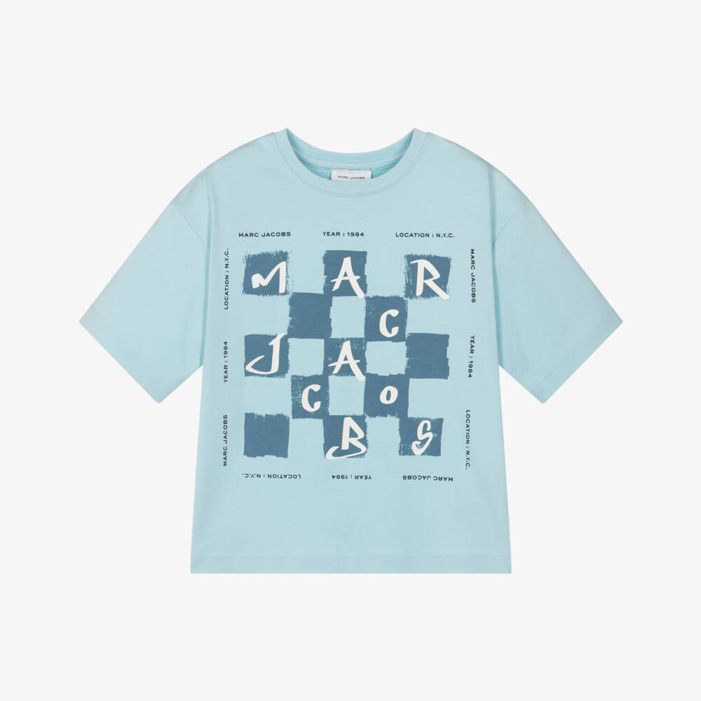 Little Marc Jacobs Checker Logo T-shirt