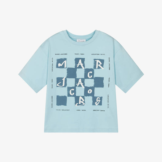 Little Marc Jacobs Checker Logo T-shirt