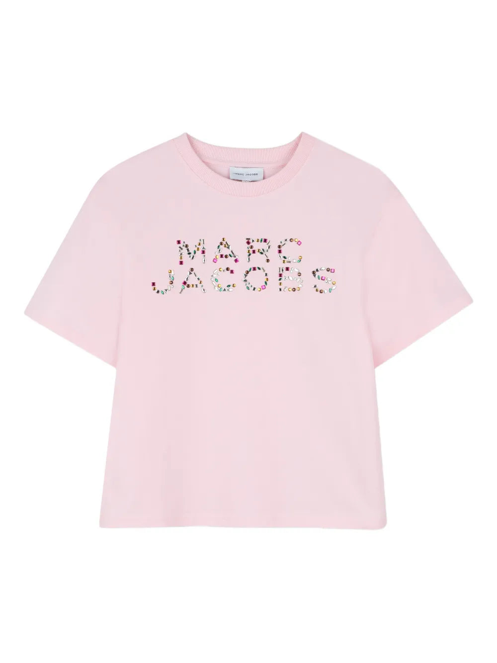 Little Marc Jacobs Rhinestone Logo T-shirt