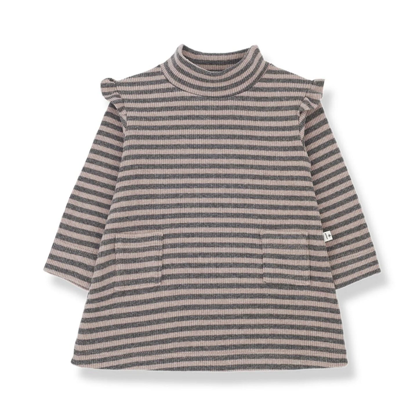 One + In the Family Vinyet Striped Dress