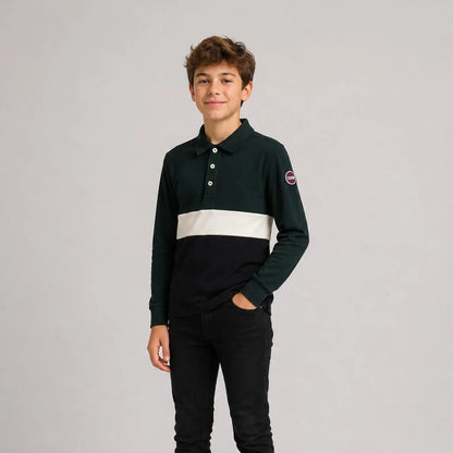 Colmar LS Colorblock Polo Shirt