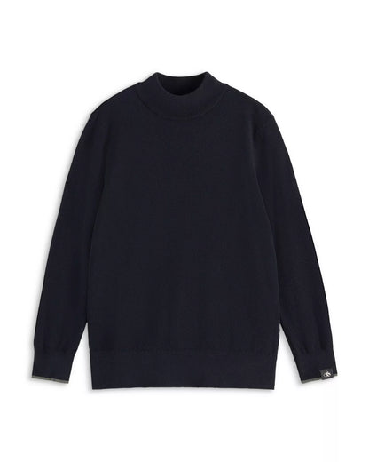 Scotch & Soda Regular Fit Mock Neck Pullover