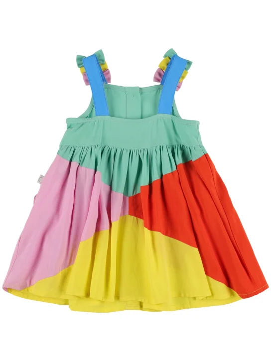 Stella McCartney Baby Sleeveless Color Block Dress