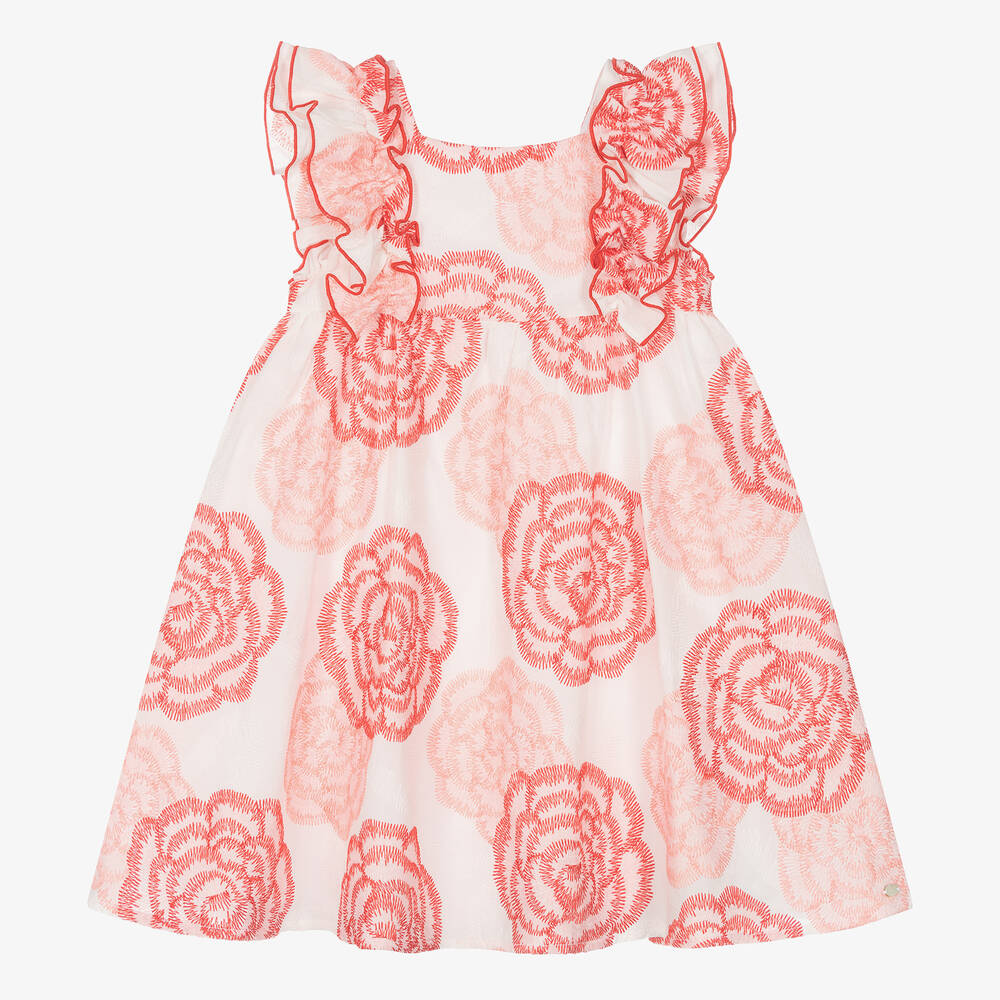 Tartine Flower Stitch Sleeveless Dress