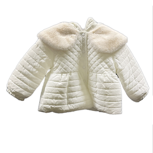 Patachou Hooded Teddy Cape Jacket