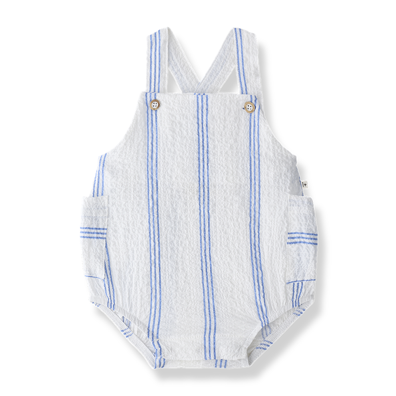 One + Family Portitxol Seersucker Romper