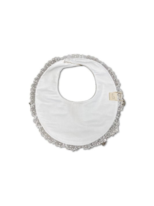 Baby Gi Bib w/ Lace