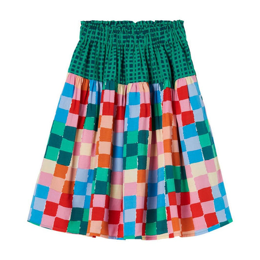Stella McCartney Multicolor Checks Skirt