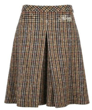 Philosophy Hound's-tooth Long Skirt