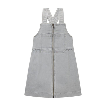 Stella McCartney Logo Tape Denim Dungaree