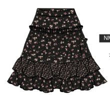 Nicole Miller Mixed Floral Skirt