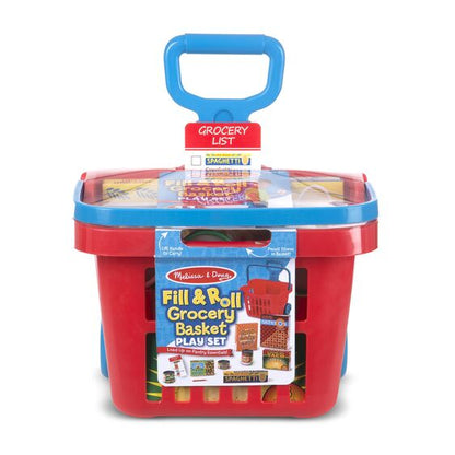 Melissa & Doug 4073 Rolling Grocery Basket