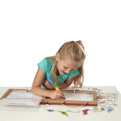 Melissa & Doug 31321 Play, Draw, Create: Dinosaurs