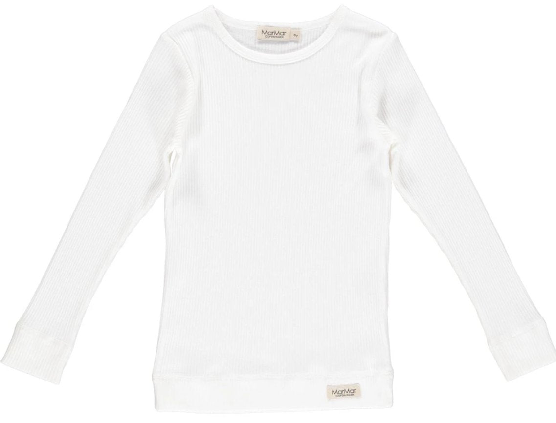 MarMar Gentle White Long Sleeve T-Shirt
