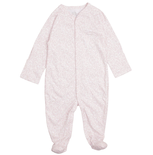 Livly Leo Flower Baby Girl Simplicity Footie