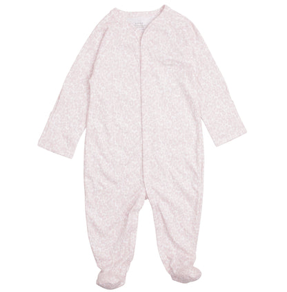 Livly Leo Flower Baby Girl Simplicity Footie
