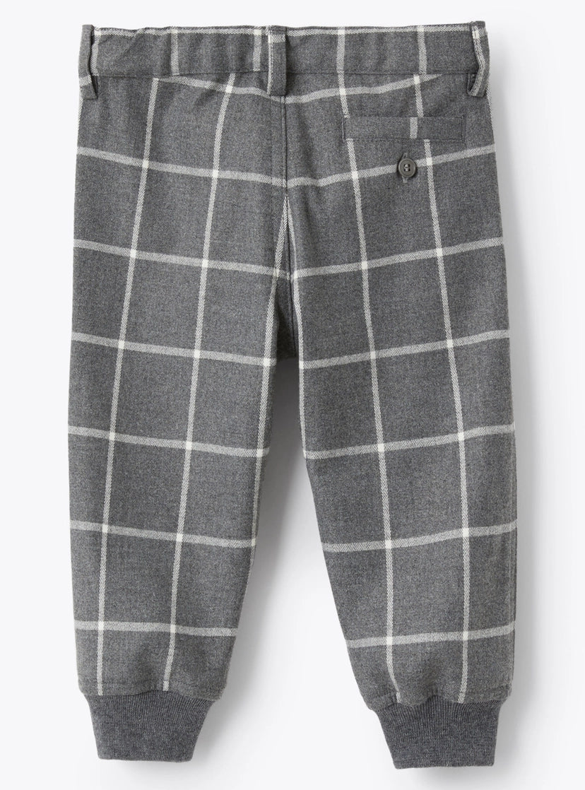Il Gufo Plaid Trousers
