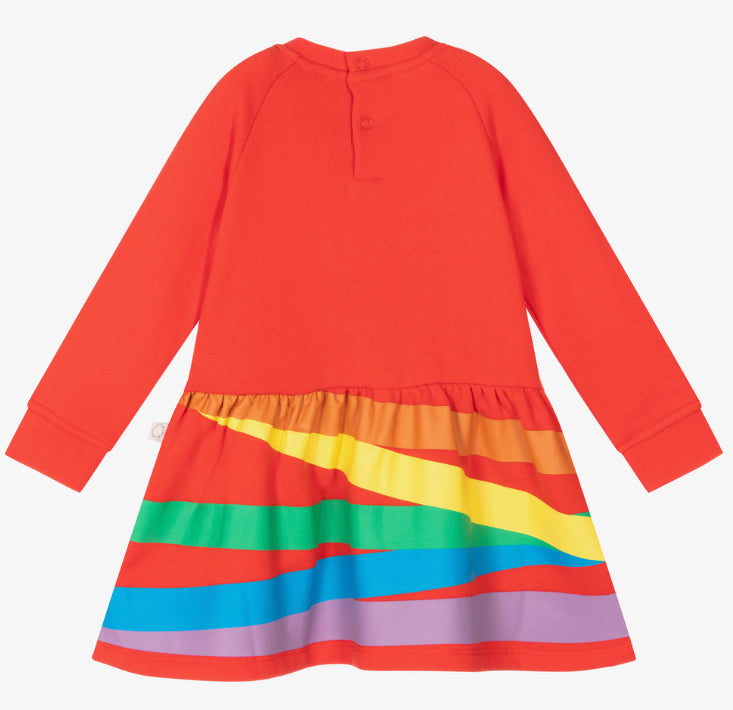 Stella McCartney Baby Girl Dress w/ Rainbow Print
