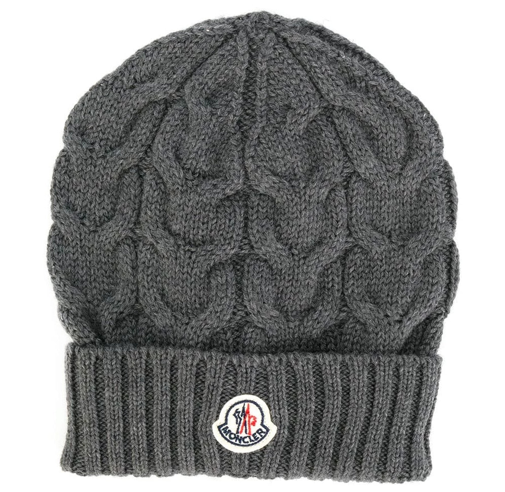 Moncler 04S02 Cable Knit Hat